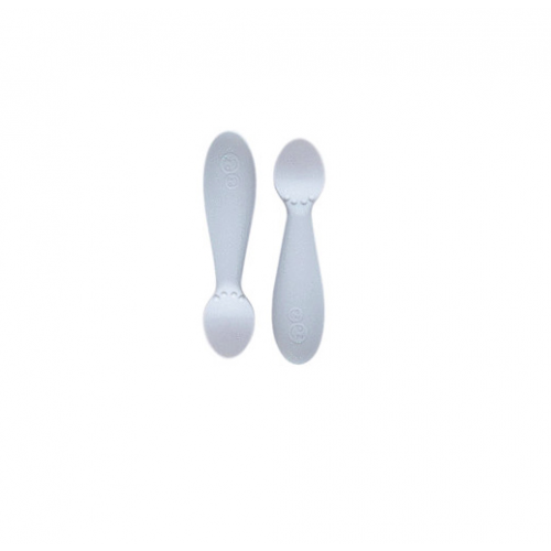 Набор из 2-х силиконовых ложек Ezpz Tiny Spoon , цвет светло-серый