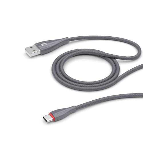Кабель DEPPA Ceramic USB - micro USB 1м, серый/72286