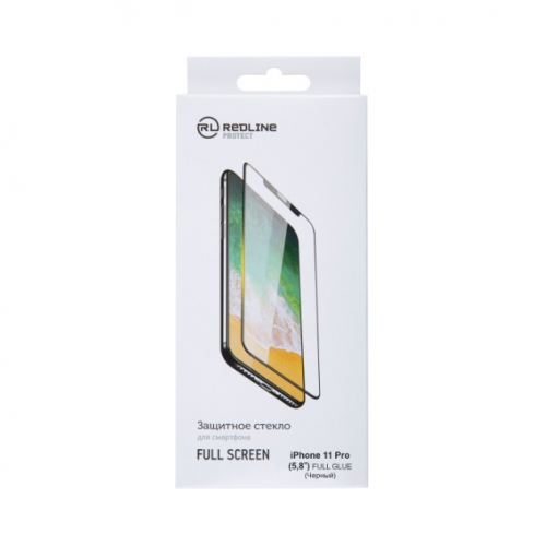 Защитное стекло для смартфона Red Line для iPhone 11 Pro (5.8''), FullScreen TG FG Black