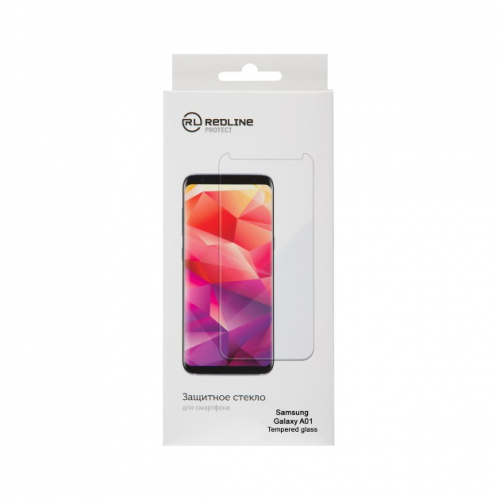 Защитное стекло для смартфона Red Line для Samsung Galaxy A01, tempered glass