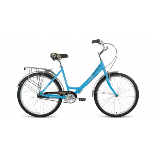 Велосипед Forward Sevilla 26 3.0 2021 18.5" синий/серый
