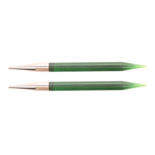 Спицы съемные "Trendz", 9 мм, для длины тросика 28-126 см, цвет: зеленый, 2 штуки