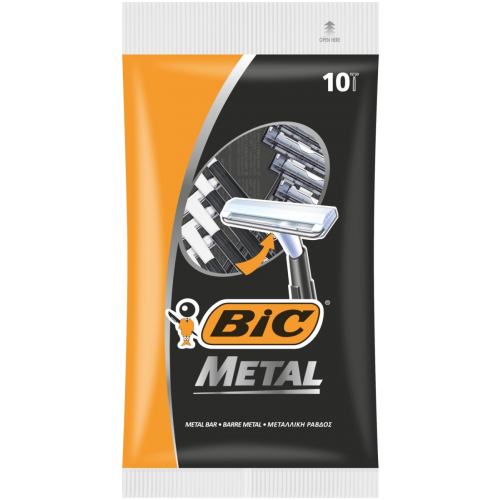 Станок для бритья BIC Metal 10 шт