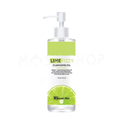 Гидрофильное масло с экстрактом лайма Secret Skin Lime Fizzy Cleansing Oil
