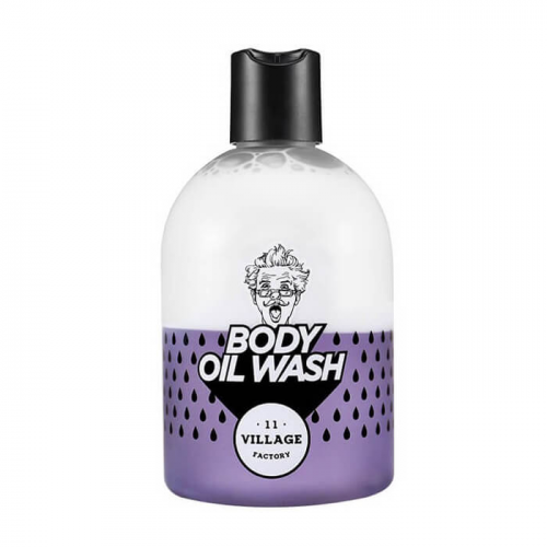 Двухфазный гель-масло для душа с ароматом пачули Village 11 Factory Relax Day Body Oil Wash Violet