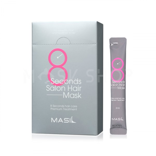 Набор из 20 масок для волос Masil 8 Seconds Salon Hair Mask Stick Pouch