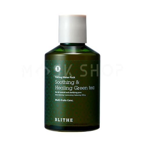 Сплэш-маска для восстановления кожи Blithe Patting Water Pack Soothing & Healing Green Tea 150 мл