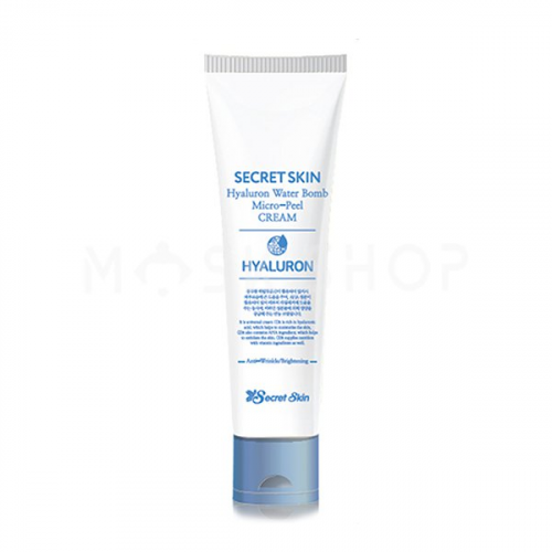 Крем для лица с гиалуроновой кислотой Secret Skin Hyaluron Water Bomb Micro Peel Cream