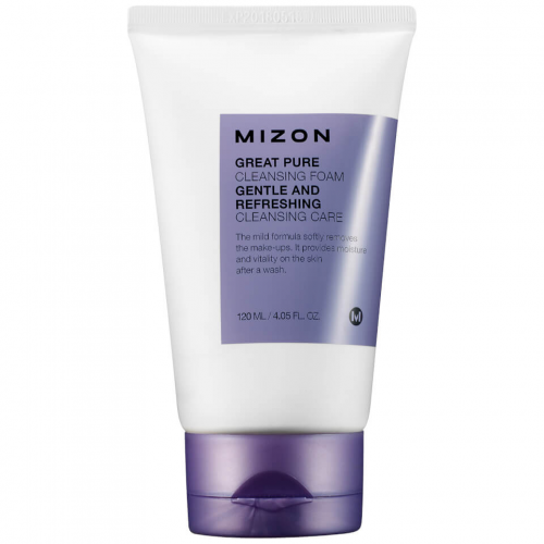 Скрабирующая пенка для очищения кожи лица Mizon Great Pure Cleansing Foam