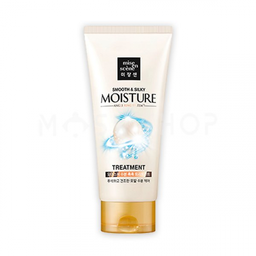 Увлажняющая маска для блеска волос Mise-en-Scene Pearl Smooth & Silky Moisture Treatment