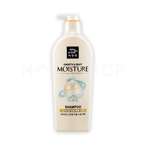 Увлажняющий шампунь для блеска волос Mise-en-Scene Pearl Smooth & Silky Moisture Shampoo