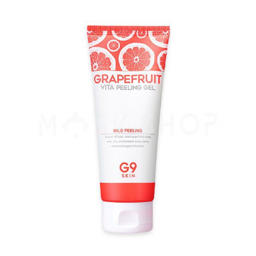 Пилинг-скатка для лица с экстрактом грейпфрута G9SKIN Grapefruit Vita Peeling Gel