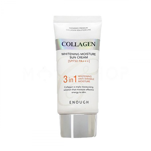 Солнцезащитный крем с коллагеном Enough Collagen Whitening Moisture Sun Cream SPF 50 PA+++