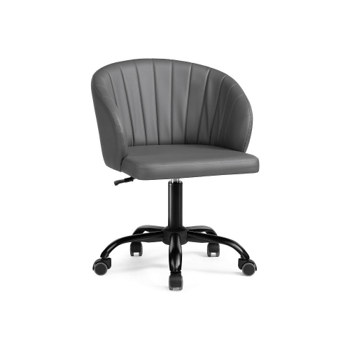 Компьютерное кресло Пард экокожа серый Браво 093-ВВ0691