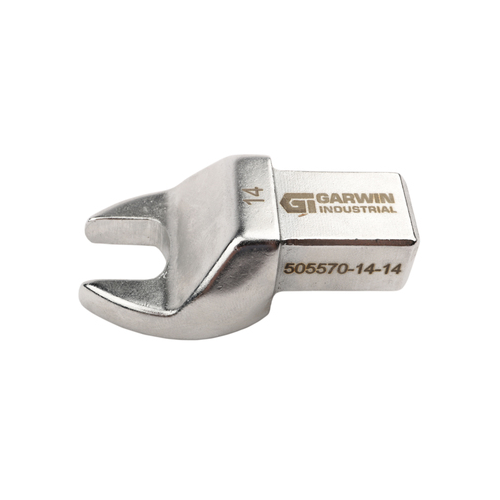 GARWIN INDUSTRIAL 505570-14-14 Насадка для динамометрического ключа рожковая 14 мм, с посадочным квадратом 14х18