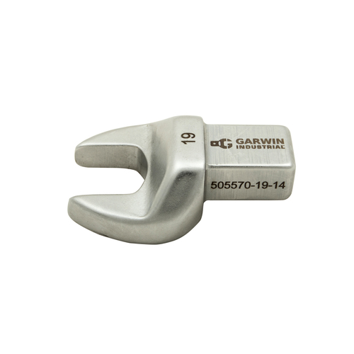 GARWIN INDUSTRIAL 505570-19-14 Насадка для динамометрического ключа рожковая 19 мм, с посадочным квадратом 14х18