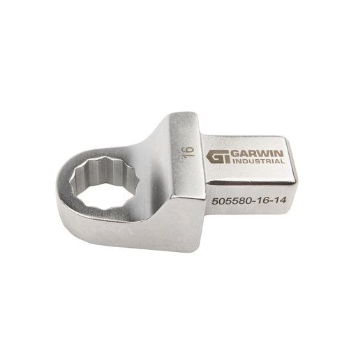 GARWIN INDUSTRIAL 505580-16-14 Насадка для динамометрического ключа накидная 16 мм с посадочным квадратом 14*18