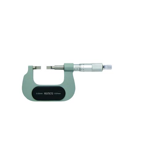 ASIMETO 112-02-0 Микрометр с ножевыми измерительными поверхностями 0,01 мм, 25-50 мм, тип А