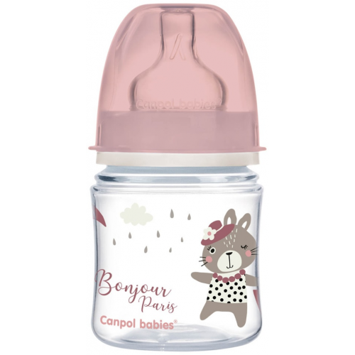 Бутылочка для кормления Canpol babies Bonjour Paris c широким горлом 0+ 120мл Canpol Babies