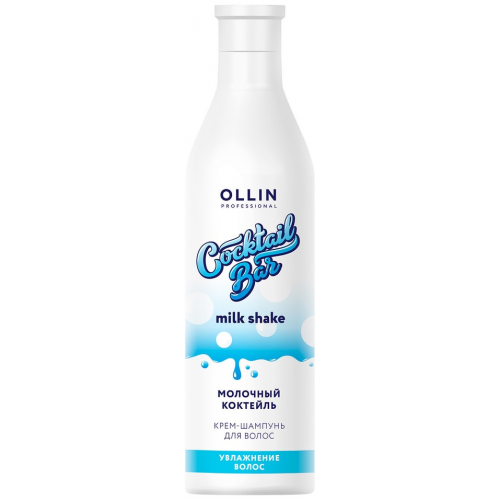 Крем-шампунь для волос Ollin Professional Cocktail Bar Молочный коктейль 500мл
