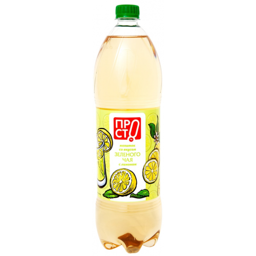 Напиток ПРОСТО со вкусом зеленого чая с лимоном 1.5л