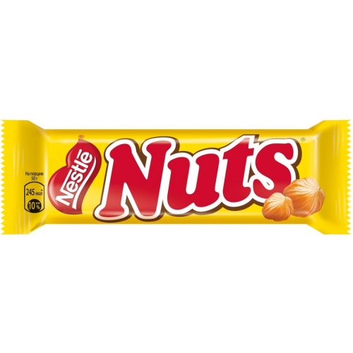 Конфета Nuts Цельный фундук 50г