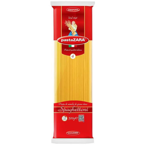 Макароны Pasta ZARA №4 Spaghettoni 500г