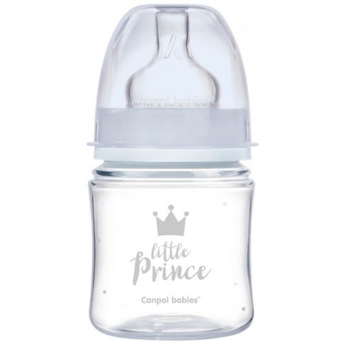 Бутылочка для кормления Canpol babies Royal Baby c широким горлом 0+ 120мл