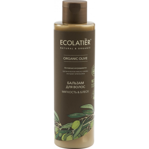 Бальзам для волос Ecolatier Organic Olive Мягкость & Блеск 250мл