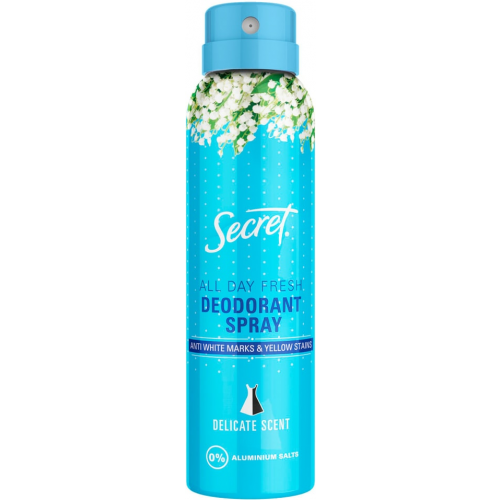 Дезодорант Secret Delicate scent All day fresh 150мл