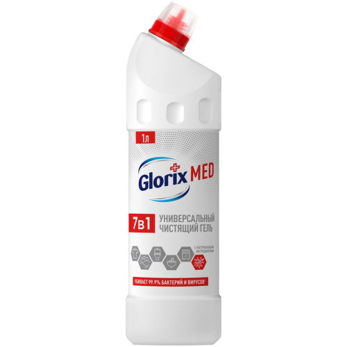 Средство чистящее Glorix 7в1 Универсальный чистящий гель 1л