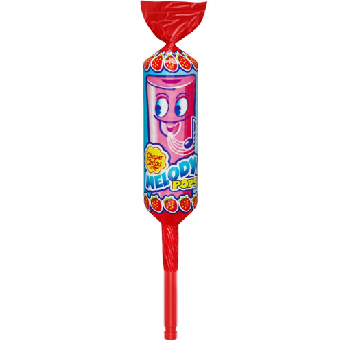 Карамель Chupa Chups Melody Pops со вкусом клубники 15г