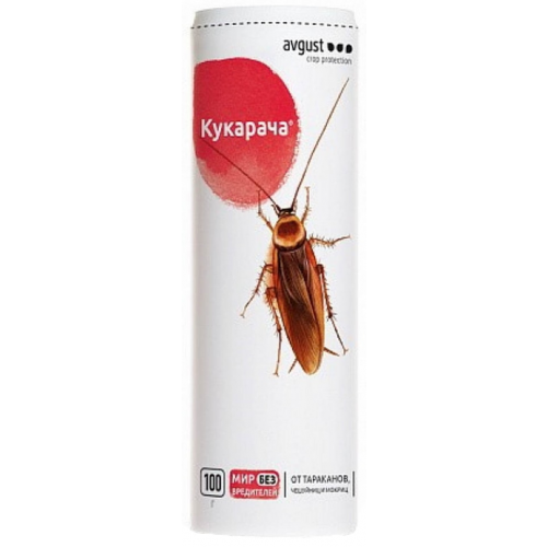 Средство от насекомых Avgust Кукарача Гранулы от тараканов и мокриц 100г
