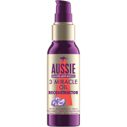 Масло для волос Aussie 3 Miracle Oil Reconstructor 100мл