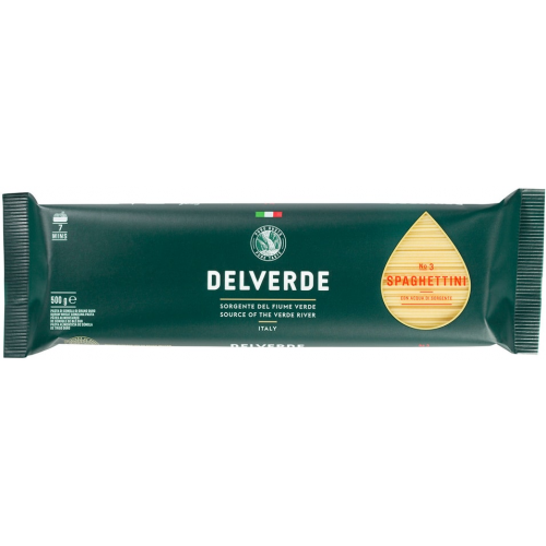 Макароны Delverde Spaghettini №3 500г