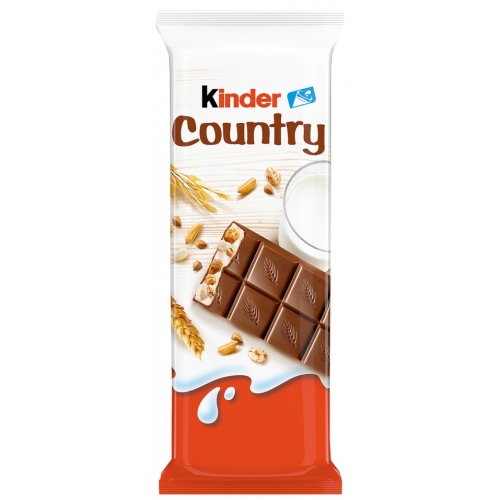 Шоколад Kinder Chocolate Country со злаками 23.5г