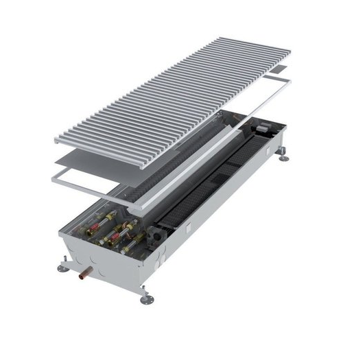Внутрипольный конвектор длиной 1,6 м 2 м Minib COIL-HC4p 2000