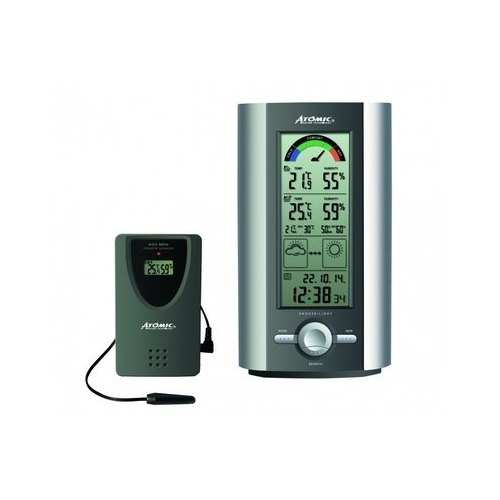Цифровая метеостанция с радиодатчиком Atomic W739005-S