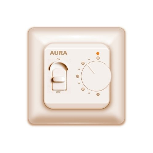 Терморегулятор для теплого пола Aura LTC 230 кремовый