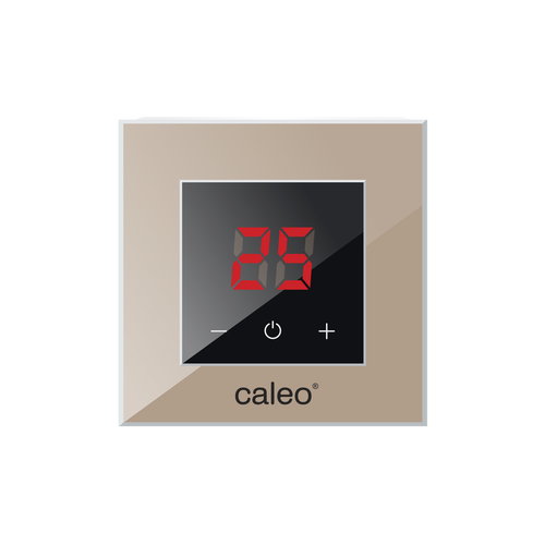 Терморегулятор для теплого пола Caleo Nova (кофейный)