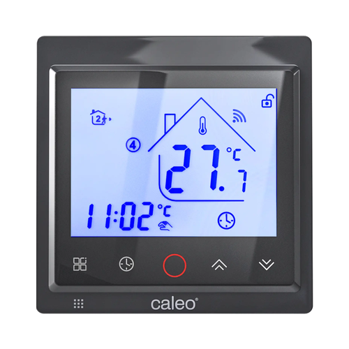Терморегулятор для теплого пола Caleo С936 Wi-Fi black