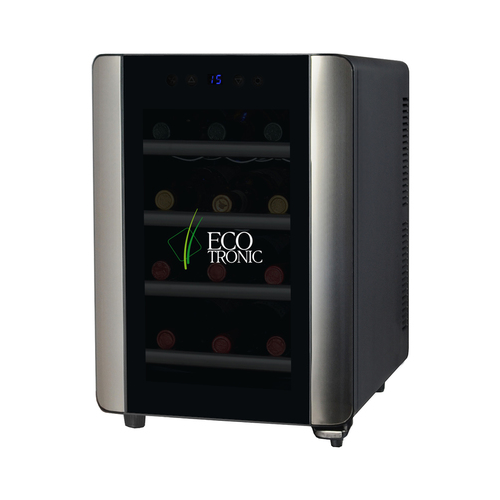 Отдельностоящий винный шкаф до 12 бутылок Ecotronic WCM-12TE