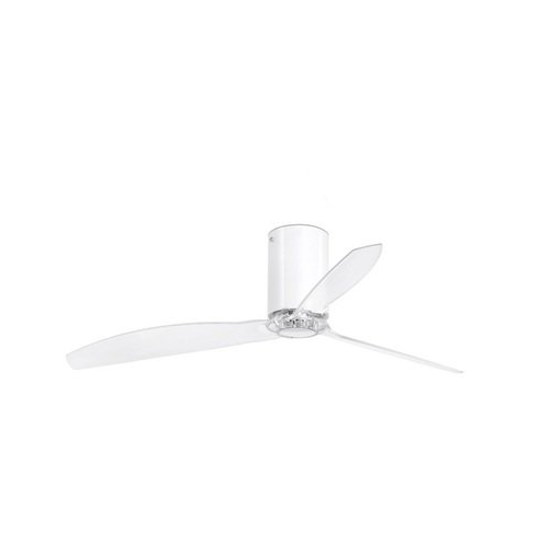 Вентилятор без подсветки Faro Mini Tube Fan Shiny White (32038)