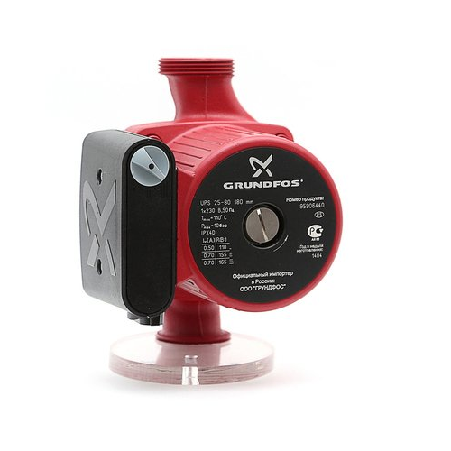 Насос для отопления Grundfos UPS25-80 180 1x230V 50Hz 9H RU