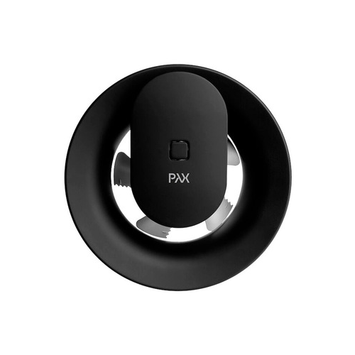 Вытяжка для ванной диаметр 100 мм Pax NORTE BLACK