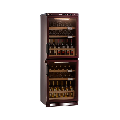 Отдельностоящий винный шкаф 51100 бутылок Pozis ШВ-78 вишневый