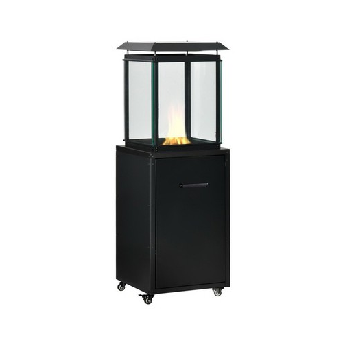 Газовый уличный обогреватель мощностью 810 кВт Wwt 13M Black