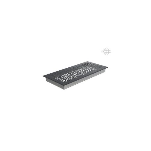 Вентиляционная решетка Kratki 17x37 ABC графитовая 37ABC/G