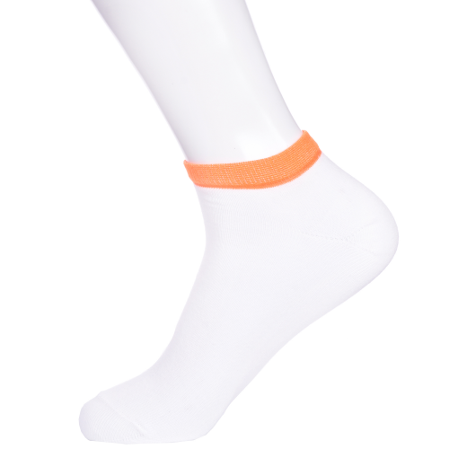 Детские носки lorenzline белые с оранжевым Lorenzline П21