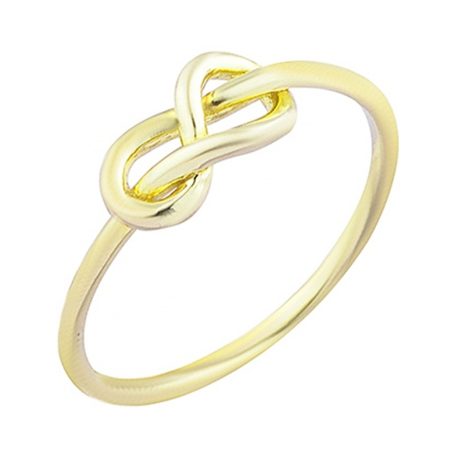 Кольцо Бесконечность из жёлтого золота Mostar jewellery